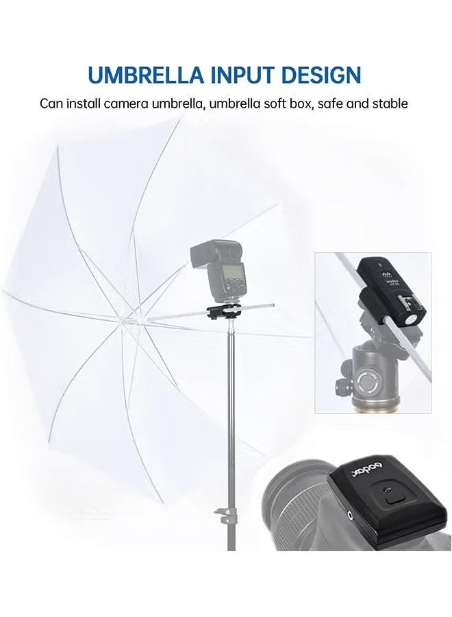 Godox CT-16 Wireless Radio Flash Trigger Receiver Kit,Fit Compatible for Canon Nikon Pentax DSLR Camera Studio 3-in-1 Flash Transmitter and Receiver - Image 3