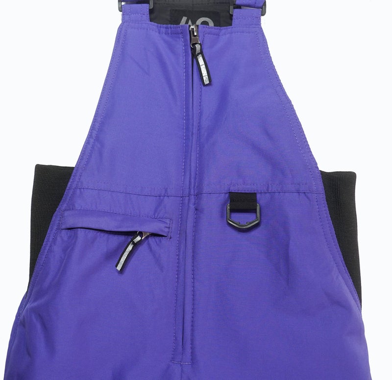 Arctic Quest Boys Classic Snow Bib Ski Pants Overalls Winter Snowsuit Water-Resistant Windproof Outdoor Rain Bib, Vibrant Lavender, 5-6 - Image 5