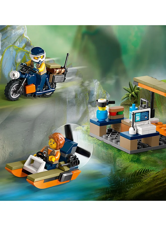 ليغو مجموعة مروحية مستكشف الأدغال في معسكر القاعدة 60437 من LEGO® City