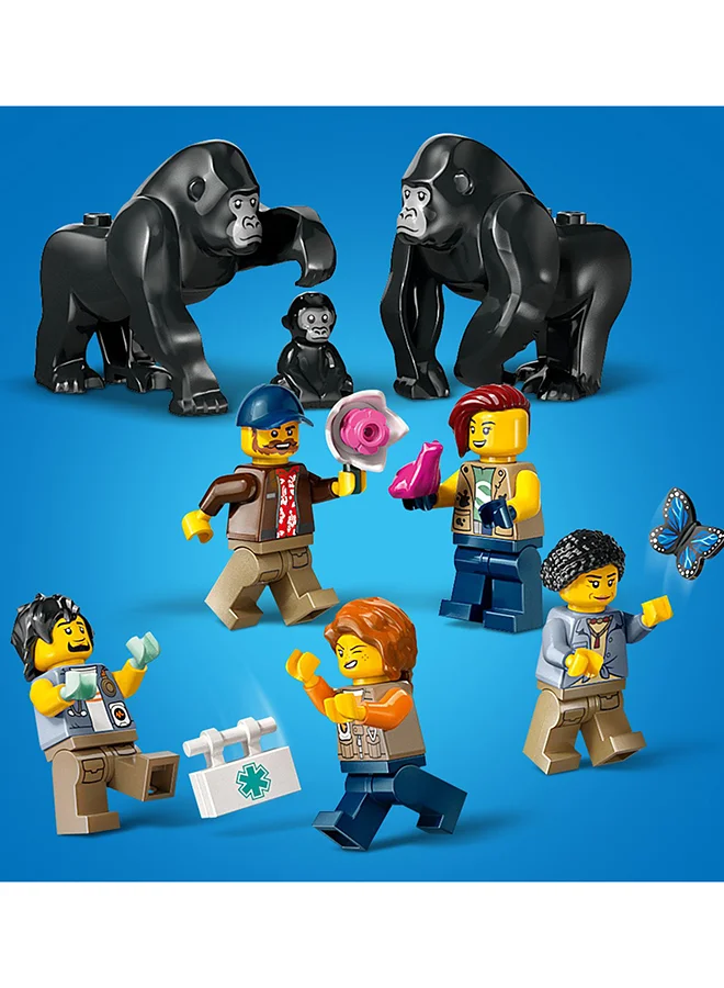 ليغو مجموعة مروحية مستكشف الأدغال في معسكر القاعدة 60437 من LEGO® City