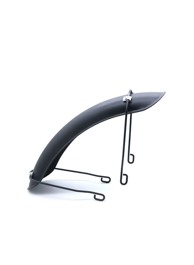 Retro Fit Vintage Iron Motorcycle Fender Decor Black Mudguard With Yellow Accents Textured Rubber Tire Compatibility Street Bikes Motorcycle Accessories - Image 5
