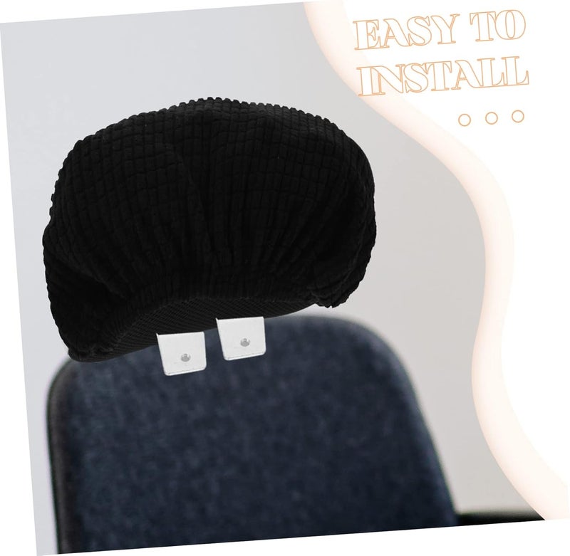 PRETYZOOM Desk Chair Pillow Cover Chair Headrest Pillow Sleeve Sturdy Headrest Supplies - Image 3