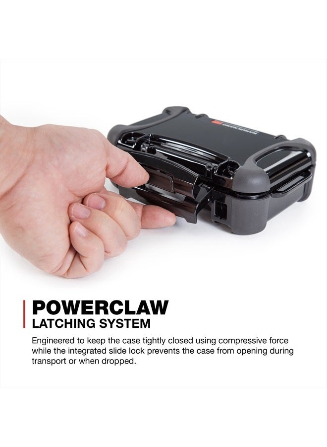 Nanuk 320-0001 Nano Series Waterproof Medium Hard Case for Phones, Cameras and Electronics (Black) - Image 3