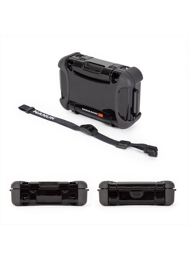 Nanuk 320-0001 Nano Series Waterproof Medium Hard Case for Phones, Cameras and Electronics (Black) - Image 2