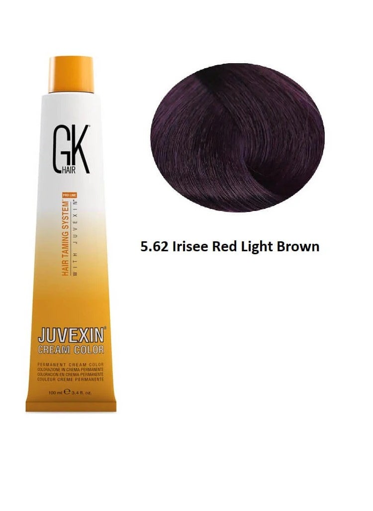 GK Hair GK Hair Color 5.62 Irisee Red Light Brown 100 ml 