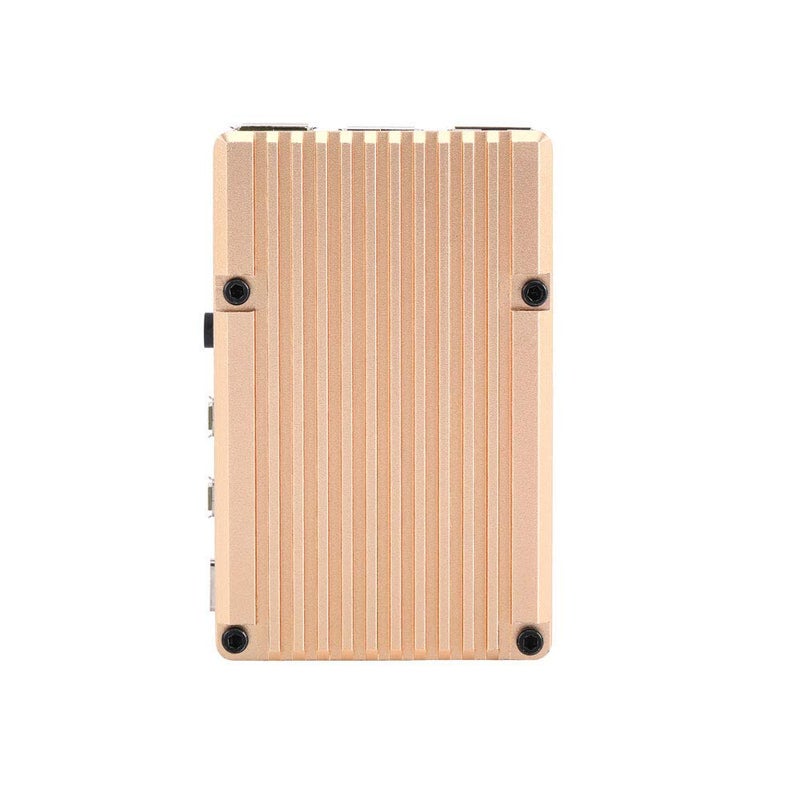 REES52 حافظة درع Raspberry Pi 4 - سبيكة الألمنيوم، مبرد لتبريد Pi 4 - ذهبي - Image 5