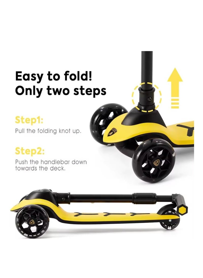 LAMBORGHINI Lamborghini Scooter With Seat - Yellow  - Image 3