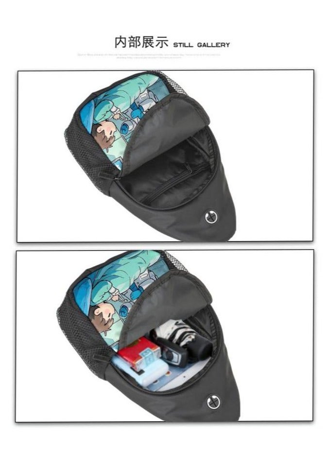 Universal cartoon new three-piece schoolbag - 1268