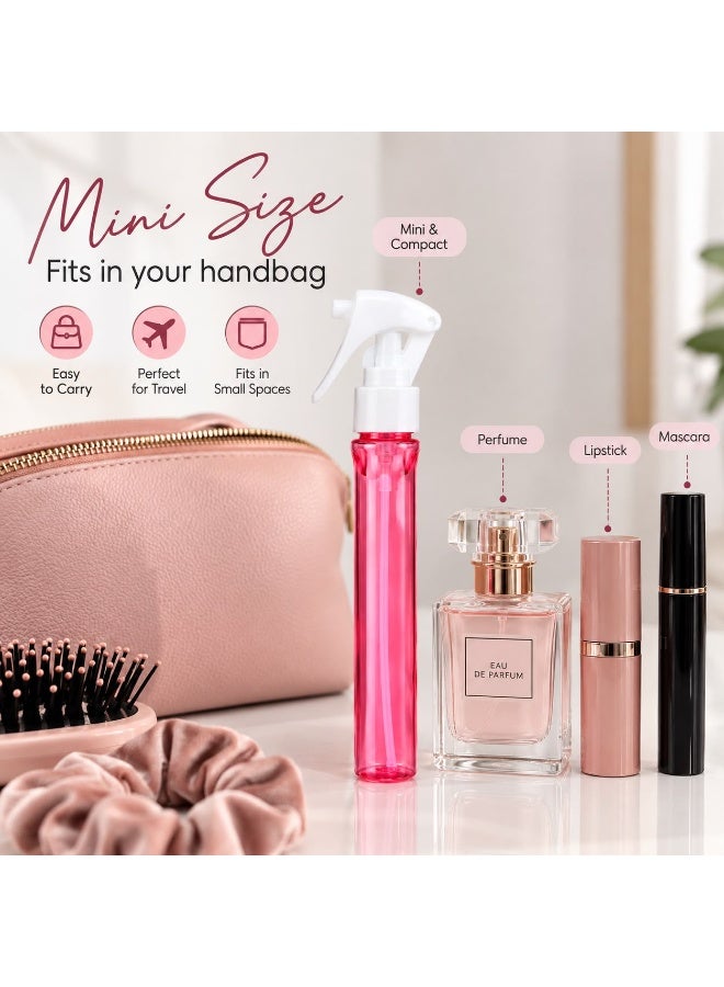 Mini Hair Spray Bottle for Women – Portable Travel Spray Bottle for Hair, Compact Refillable Fine Mist Sprayer for Styling & Daily Use - Image 3