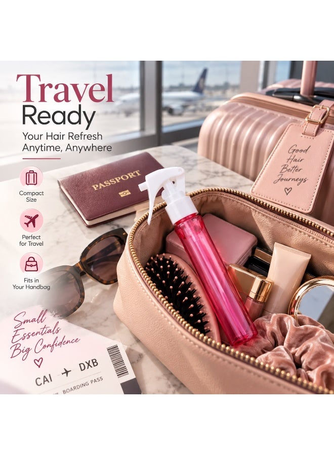 Mini Hair Spray Bottle for Women – Portable Travel Spray Bottle for Hair, Compact Refillable Fine Mist Sprayer for Styling & Daily Use - Image 4