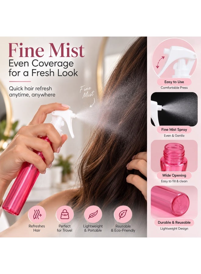 Mini Hair Spray Bottle for Women – Portable Travel Spray Bottle for Hair, Compact Refillable Fine Mist Sprayer for Styling & Daily Use - Image 5