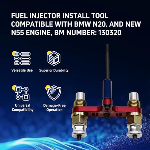 Kuntech Fuel Injector Install and Remove Tool Compatible with BMW N20 N55, Fuel Injector Removal Installation Tool, Fuel Injector Puller - Image 3