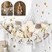 TIDYTEDS Snow White Macrame DreamLights Boho Stuffed Animal Storage Net Extra Large and Hammock for Small Plushies Pure Cotton - Image 3