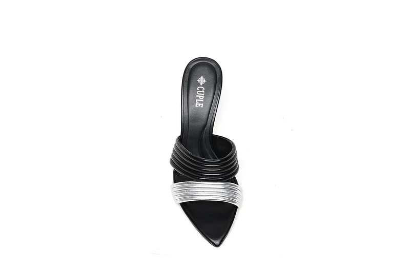 Cuple Comfort Double strap  Heeled Sandals
