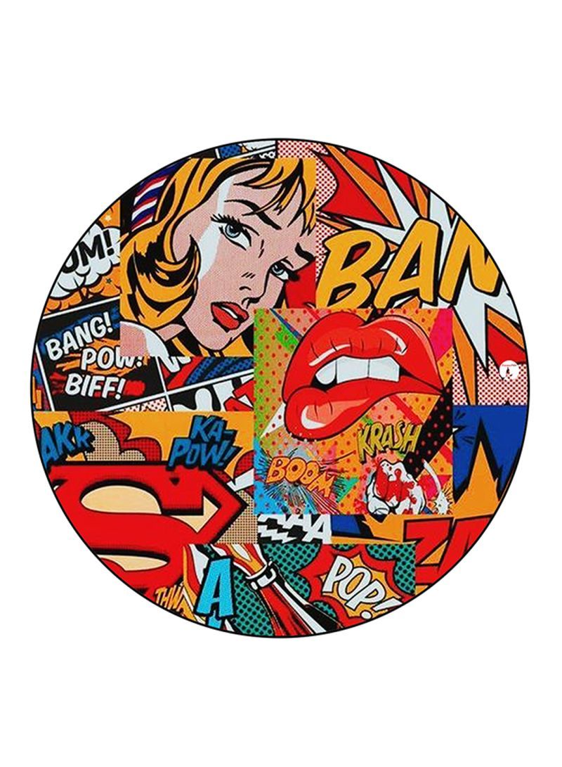 RKN Pop Art Printed Pin Multicolour - Image 1