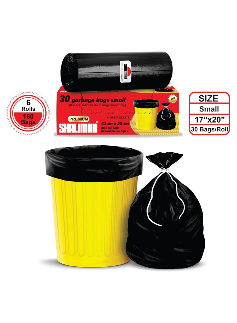 shalimar Shalimar Extra Large Garbage Bag – 60 Bags (4 Rolls) – 76 x 93 cm – Fits 35 to 45 Gallon Bins – Lavender Fragrance – Leak-Proof Trash/Dustbin Bags – Black  - Image 4