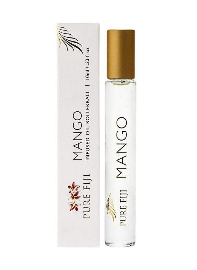Pure Fiji Infused Oil Rollerball Essential Oil Roller Pure Travel Essentials Natural Oils Roll Onfor Aromatherapy Kids Children Adults Mango 0.33Oz  - Image 3