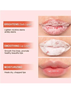 JoyPretty Mask 4 in 1 Multi Effect Care Bubble Lip Mask with Seaweed Papain and Vitamin B5 for Dry Lips Lip Plumper Mask Lip Balm for Women and Men Tinted Lip Balm Lip Gloss Oil Bubble Lip Mask 8g  - Image 5
