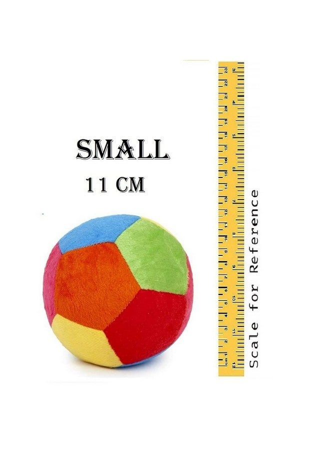 Hooper® Soft Plush Baby Ball with Rattle Sound - Crawling Baby Toy, Musical Toys, Soft Rattles for 0-6 Months, for Kids Upto 5 Years, Size 11 cm - Image 2