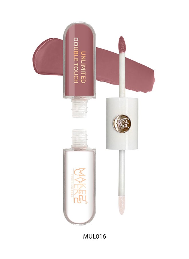 MAKE OVER 22 - Unlimited Double Touch Lipgloss-MUL016 - Image 1