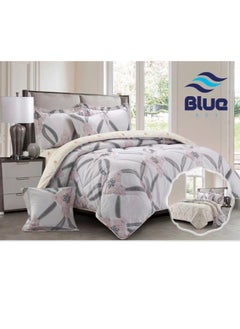 two-sided quilt set, two-sided mattress, consisting of 6 pieces, quilt with 6-piece filling, 100% microfiber, quilt size 230X250 cm - pzsku/Z573AFB3F4D8E4F56A3FAZ/45/_/1723561065/bdcc43c4-be0e-4406-97a9-2faf0bd924ab