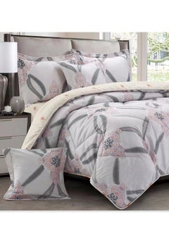 two-sided quilt set, two-sided mattress, consisting of 6 pieces, quilt with 6-piece filling, 100% microfiber, quilt size 230X250 cm - pzsku/Z573AFB3F4D8E4F56A3FAZ/45/_/1723561075/763f342a-aaf0-487a-a343-1fdd47cbbbc1