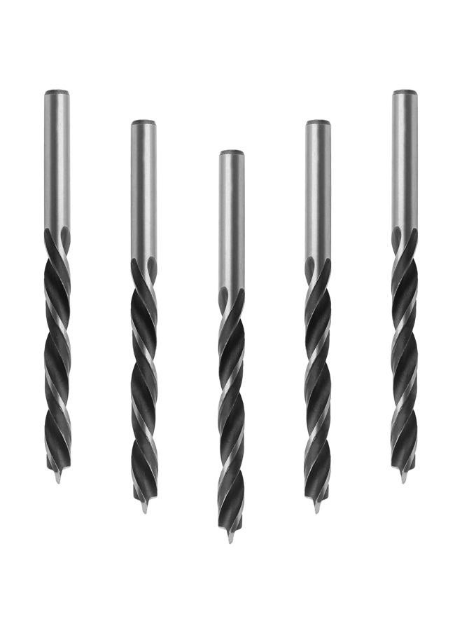 Bivethoi 5pcs 8mm Drill Bit Brad Point Drill Bits for Woodworking, Wood Drill Bits High Carbon Steel Drilling Tool, Metric Drill Bits for Softwood Hardwood Plywood Acrylic Plastic - Image 2