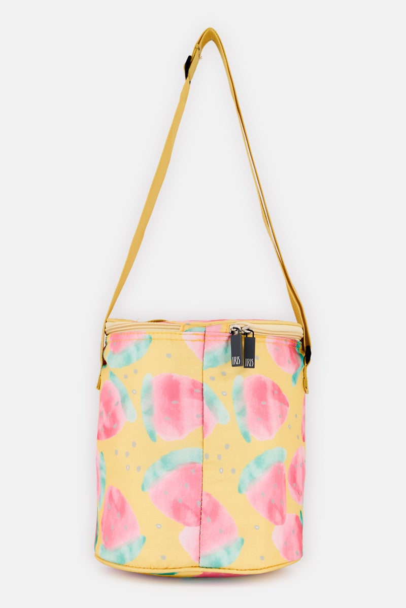 IRIS Strawberry Print Lunch Bag, Multicolor - Image 1
