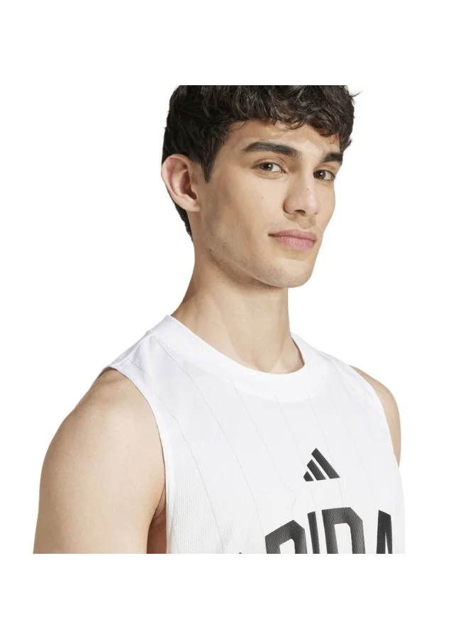 Adidas adidas M US SPORT TNK White Training TANK for Men - XS