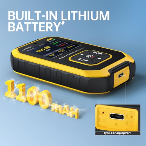 FNIRSI Geiger Counter Nuclear Radiation Detector - FNIRSI Radiation Dosimeter with LCD Display, Portable Handheld Beta Gamma X-ray Rechargeable Radiation Monitor Meter, 5 Dosage Units Switched - Image 5