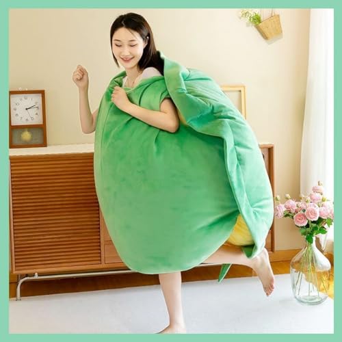 BXEBUI 51 Inch Wearable Turtle Shell Pillows Weighted Stuffed Animal Costume Plush Toy Funny Dress Up, Gift for Kids Adults (51 in) - Image 4