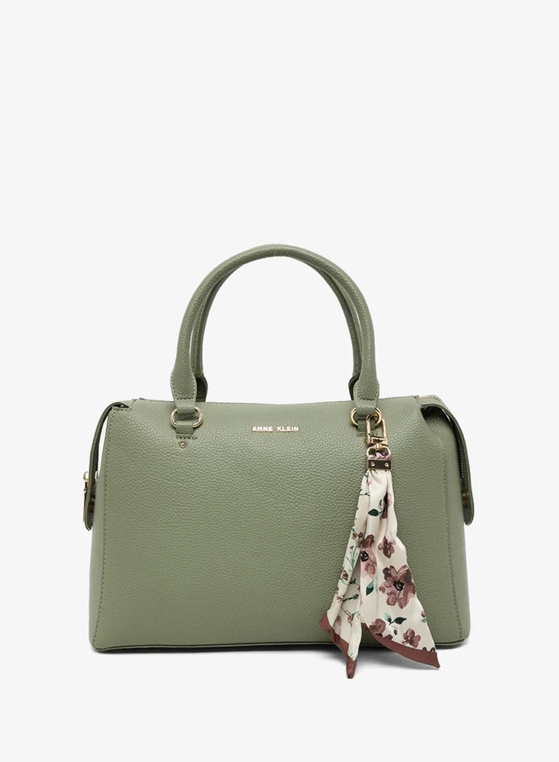 ان كلاين Anne Klein Akh3219B Green Women's Satchel Bag