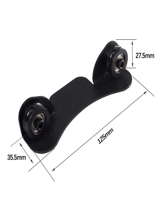 Iverntech 1 Set 3D Printer Filament Spool Holder, Sheet Metal Filament Mount Rack Spool Holder for PLA, ABS, Wood, TPU, Nylon, Flexible 3D Printing Materials - Image 3