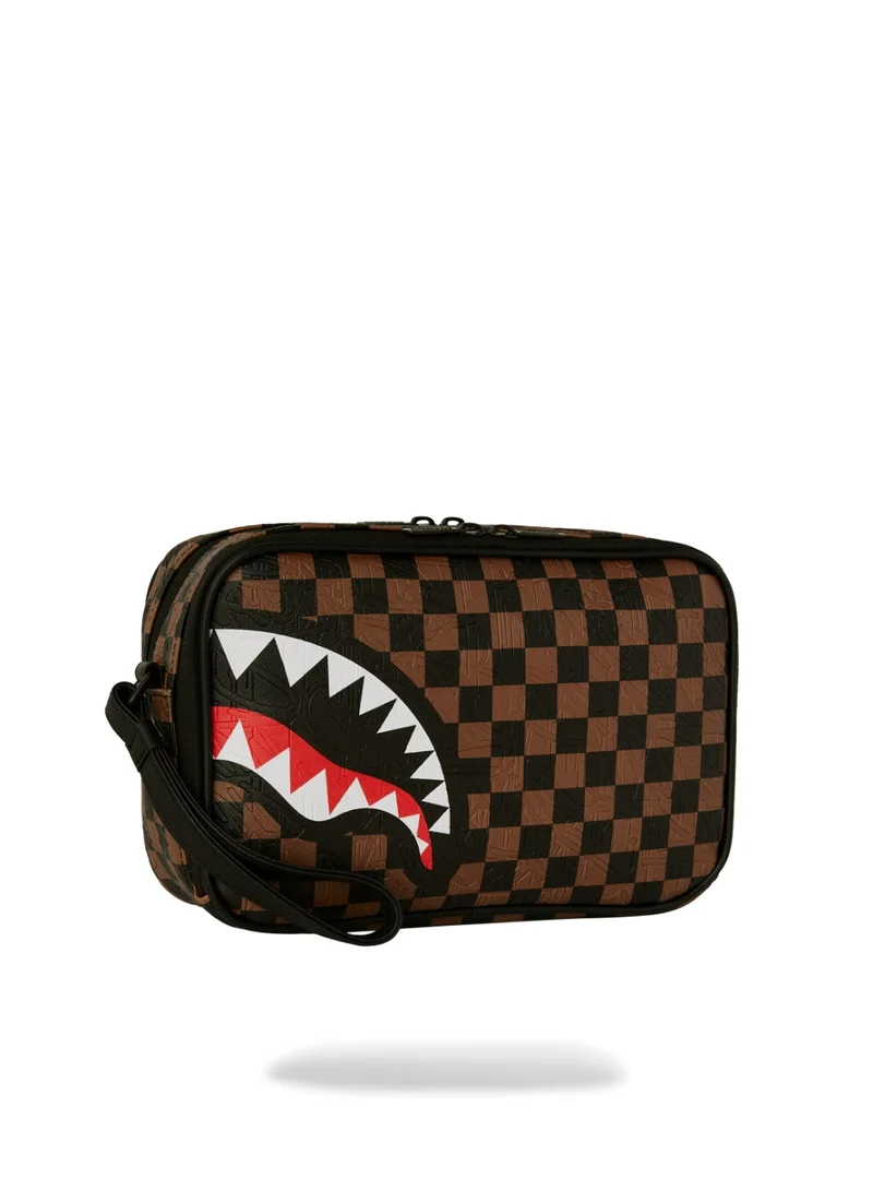 SPRAYGROUND SG CHECK 2 EMBOSS TOILETRY BAG
