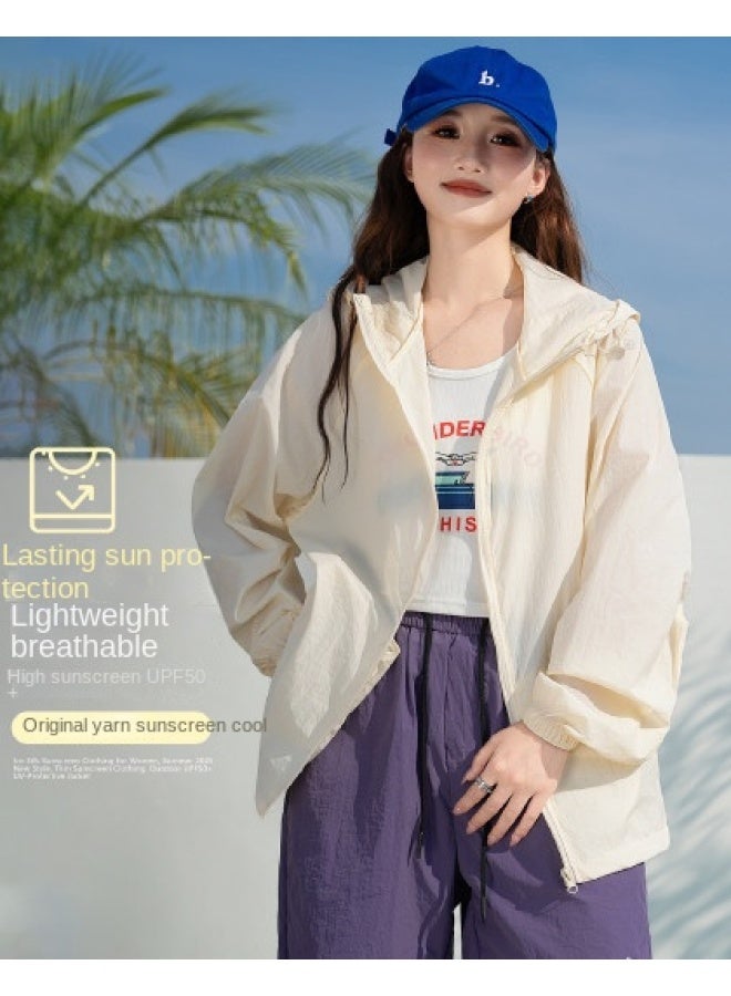 Baleno Upf50+】lightweight & Breathable Women's Sun Protection Jacket - Dopamine-inspired Minimalist Design For Summer Outdoors - Image 1