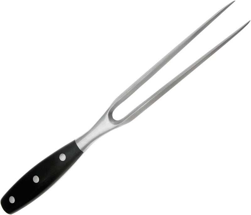 kakamono Carving Fork, Meat Fork, 12 Inch Cooking Fork, Stainless Steel BBQ Fork, Long Metal Chef Pro Kitchen Forks for Barbecue, Serving, Cooking, Grilling, Roasting - Image 1