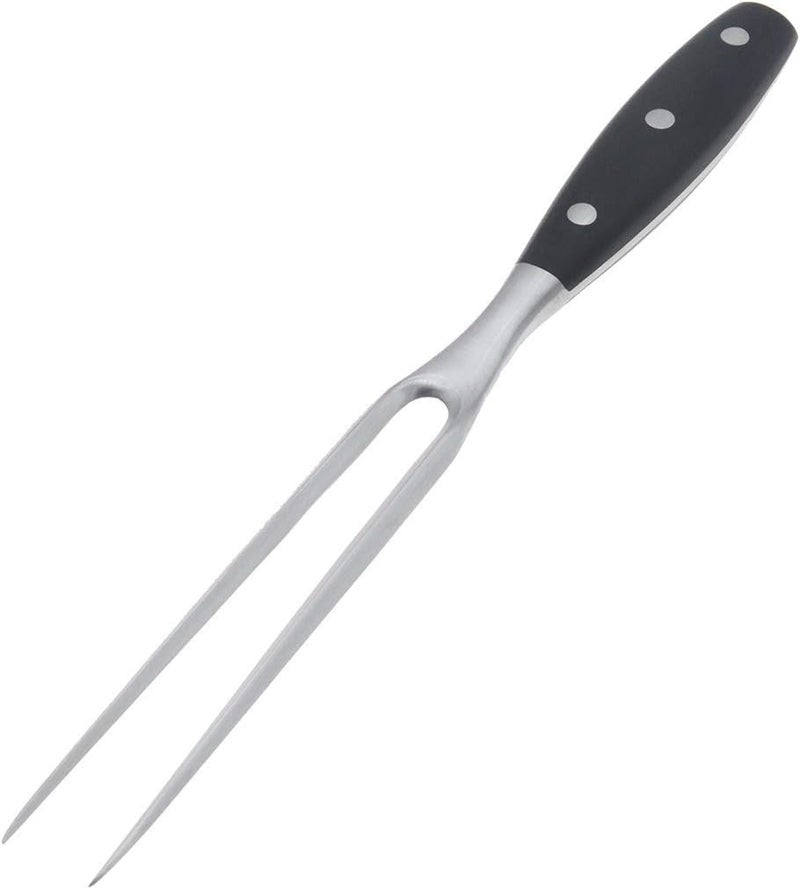 kakamono Carving Fork, Meat Fork, 12 Inch Cooking Fork, Stainless Steel BBQ Fork, Long Metal Chef Pro Kitchen Forks for Barbecue, Serving, Cooking, Grilling, Roasting - Image 4
