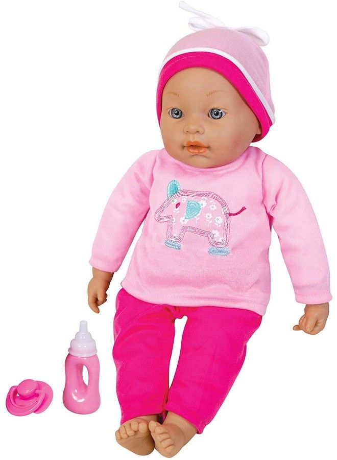 Lissi 16" Interactive Baby Doll With Accessories 16 Inches Pink - Image 1