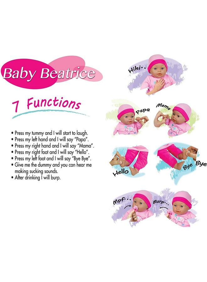 Lissi 16" Interactive Baby Doll With Accessories 16 Inches Pink - Image 4