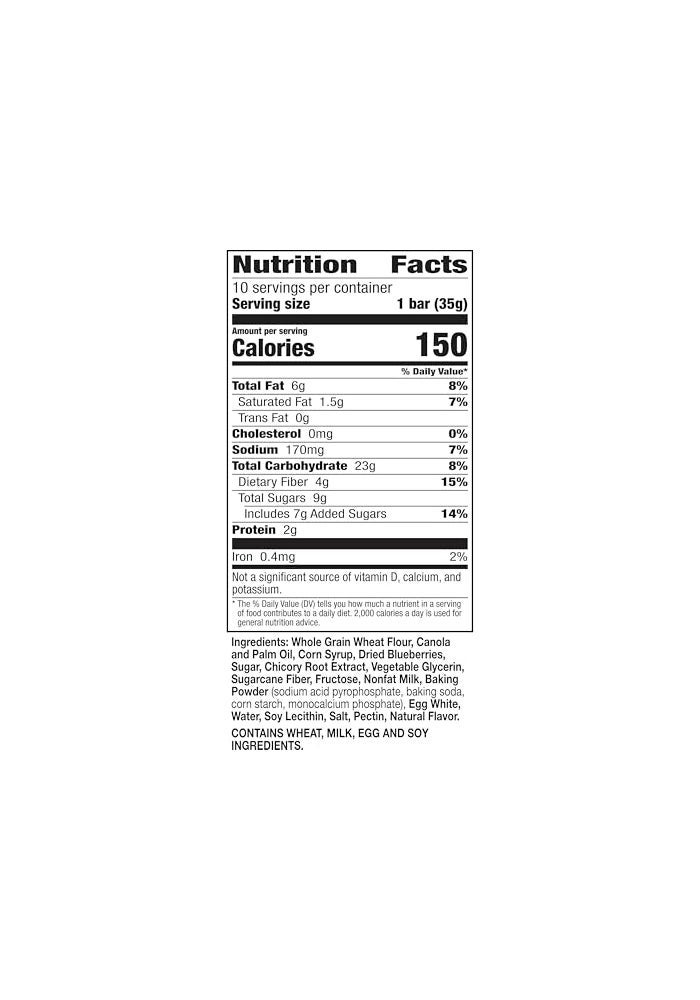 Nature Valley Soft Baked Muffin Bars Blueberry Snack Bars 10 Bars 124 oz - Image 5