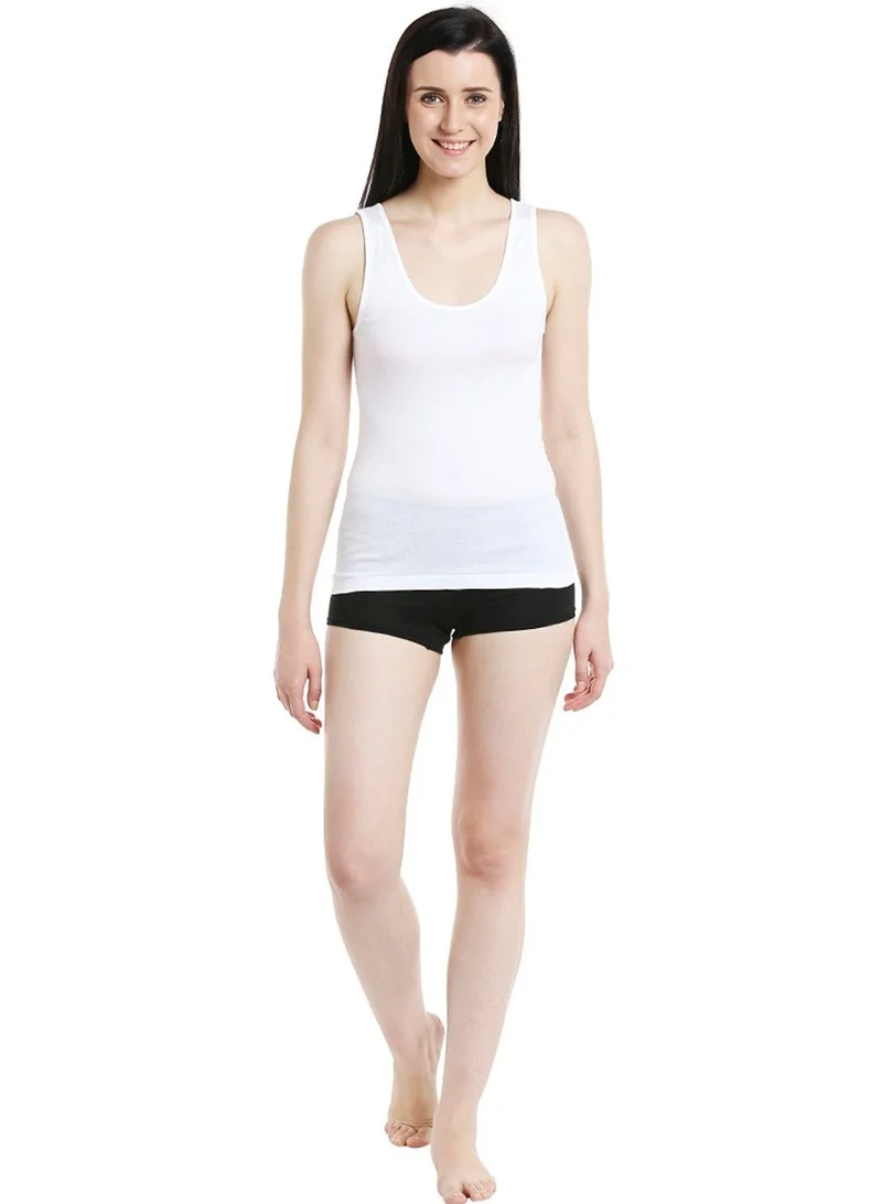 BYC WOMEN'S COTTON VEST (PACK OF 3) - WHITE