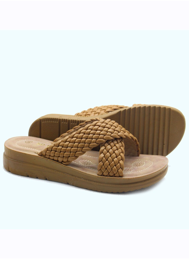 SD.Felano - Flat Sandals | Open Toe, Soft Bottom, Casual and Breathable Women Shoes for Girls &Ladies | Lightweight women's fashion sandalsfor Walk and Summer - Image 1