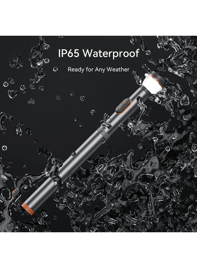 توبيز مصباح تخييم Toby's CPL-T24 تلسكوبي قابل للطي 800 لومن ذكي مع جهاز تحكم عن بعد وقاعدة مغناطيسية - CPL T24 - Image 2