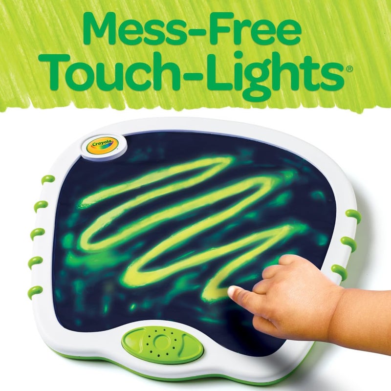 Crayola Toddler Touch Lights, Musical Sensory Toys for Toddlers, Holiday, Light Up Drawing Pad, Mess Free Painting, Travel Activity, 2+ - Image 5