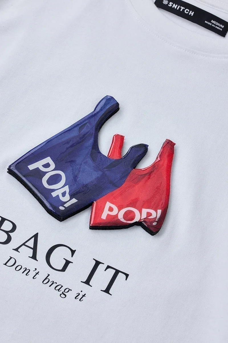 SNITCH Regular Fit Graphic 100% Cotton T-Shirt