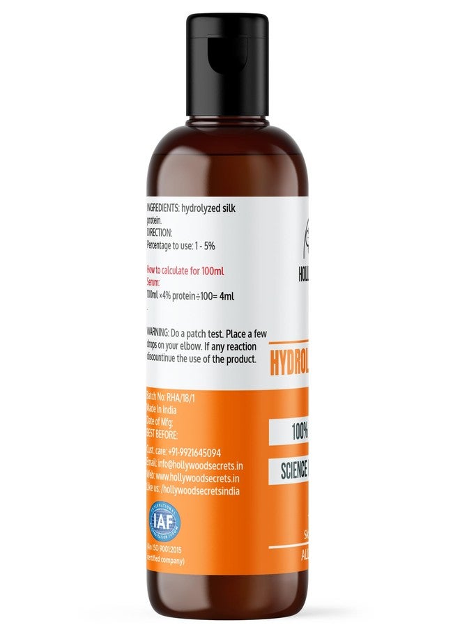 هوليوود سيكريتس علاج الشعر السائل بالبروتين المتحلل من هوليوود سيكرتس، 100 مل (بروتين الحرير) - Image 3