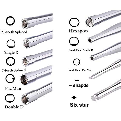 LIYYOO carburetor adjustment screwdriver tools + cleaning brush needle kit for Common 2 Cycle Carburator Small Engine Carburetor Adjusting Tool - Image 5