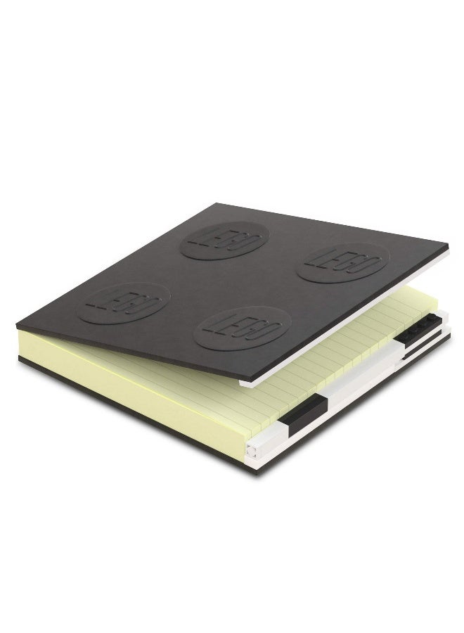LEGO LEGO Locking Notebook with Gel Pen (Black, 192 Pages, Hardcover) - Image 2
