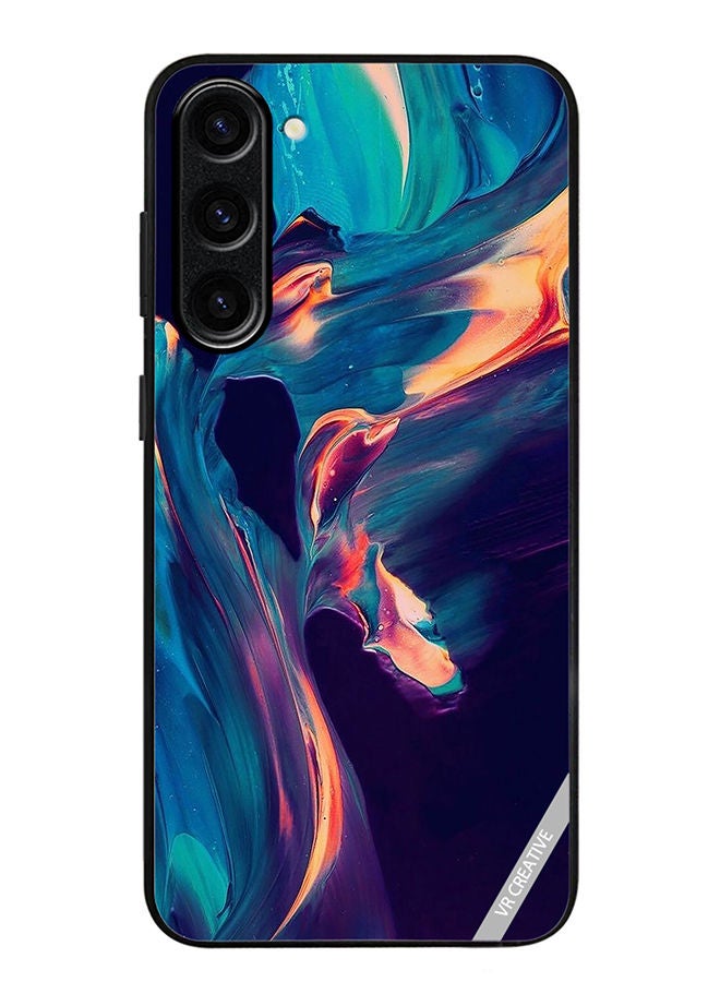 VR CREATIVE Protective Case Cover For Samsung Galaxy S23 Plus Abstract Design Multicolour - Image 1