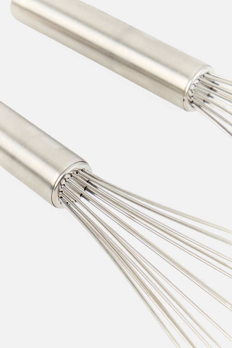 Hamilton Beach 2 Piece Stainless Steel Whisk, Silver - Image 3